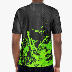 Green Grunge Men T-shirt