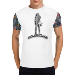 white goldie All Over Print T-Shirt for Men (USA Size) (Model T40)
