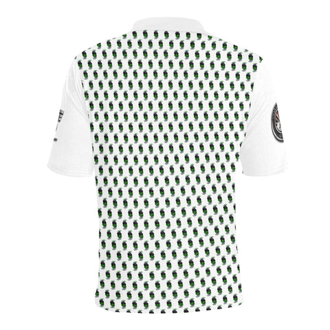 reaper pattern Men's All Over Print Polo Shirt (Model T55)