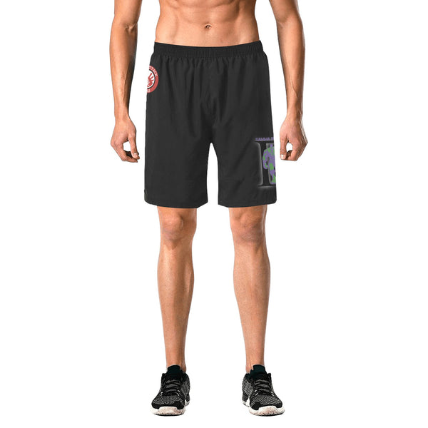 smith shorts Men's All Over Print Elastic Beach Shorts (Model L20)