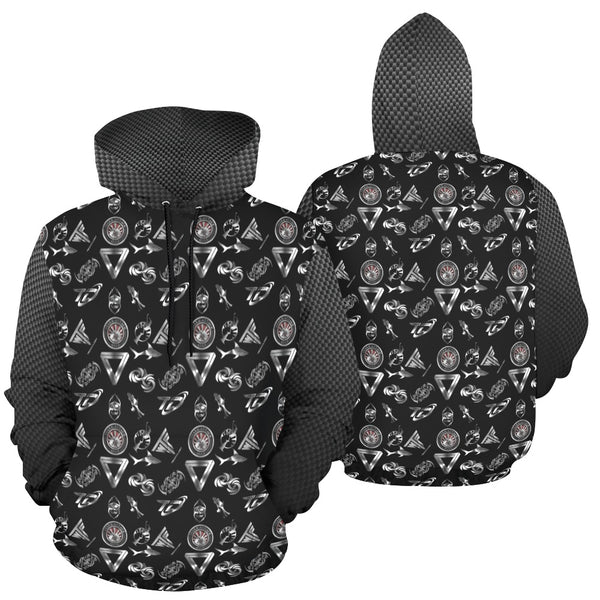 274family metal All Over Print Hoodie for Men (USA Size) (Model H13)