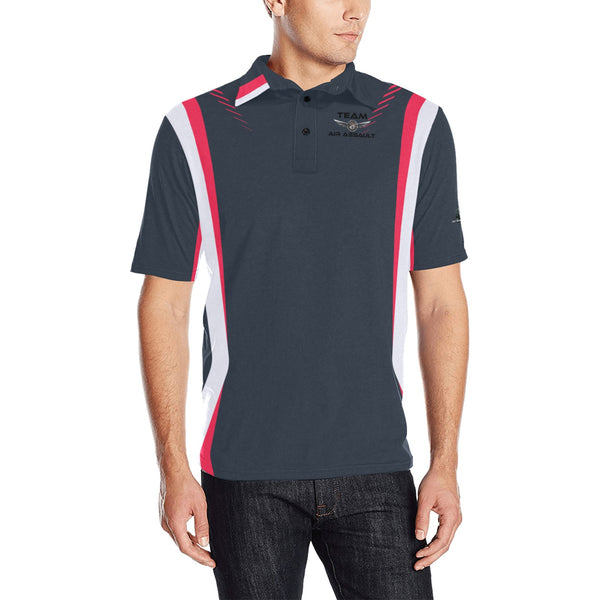 Athletic 4 Men's All Over Print Polo Shirt (Model T55)